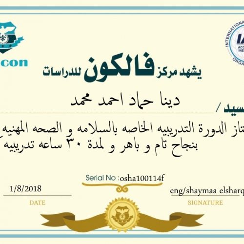 دينا حماد احمد محمد – osha100114f