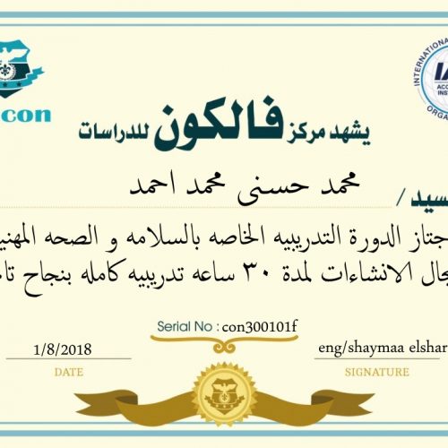 محمد حسنى محمد احمد – con300101f