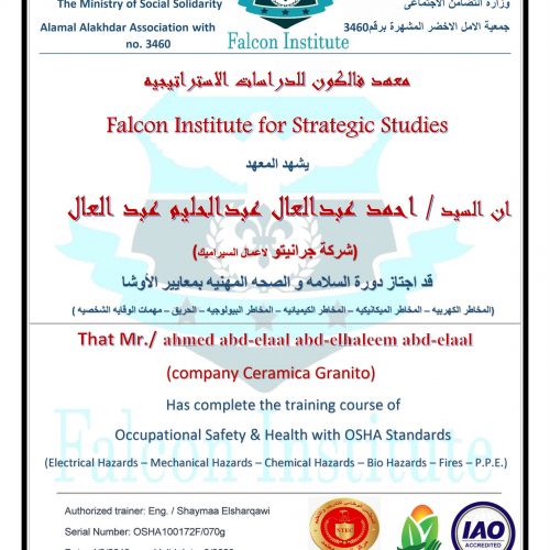 احمد عبد العال عبد الحليم – osha100172f/070g