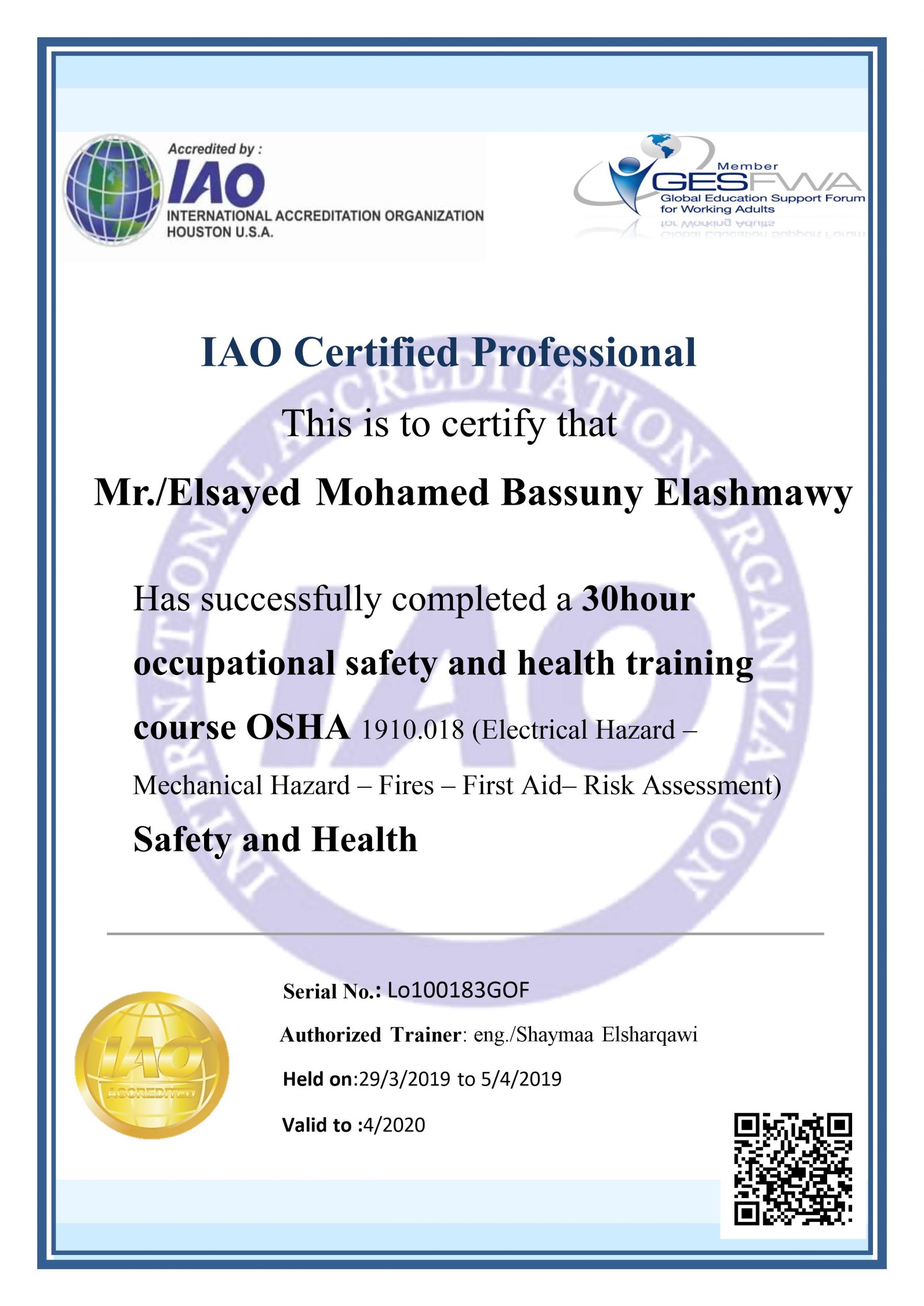 You are currently viewing El sayed Mohamed Bassuny – lo100183gof