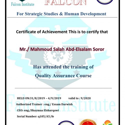 Mahmoud Salah Abd ELsalam – q105/a5/fe